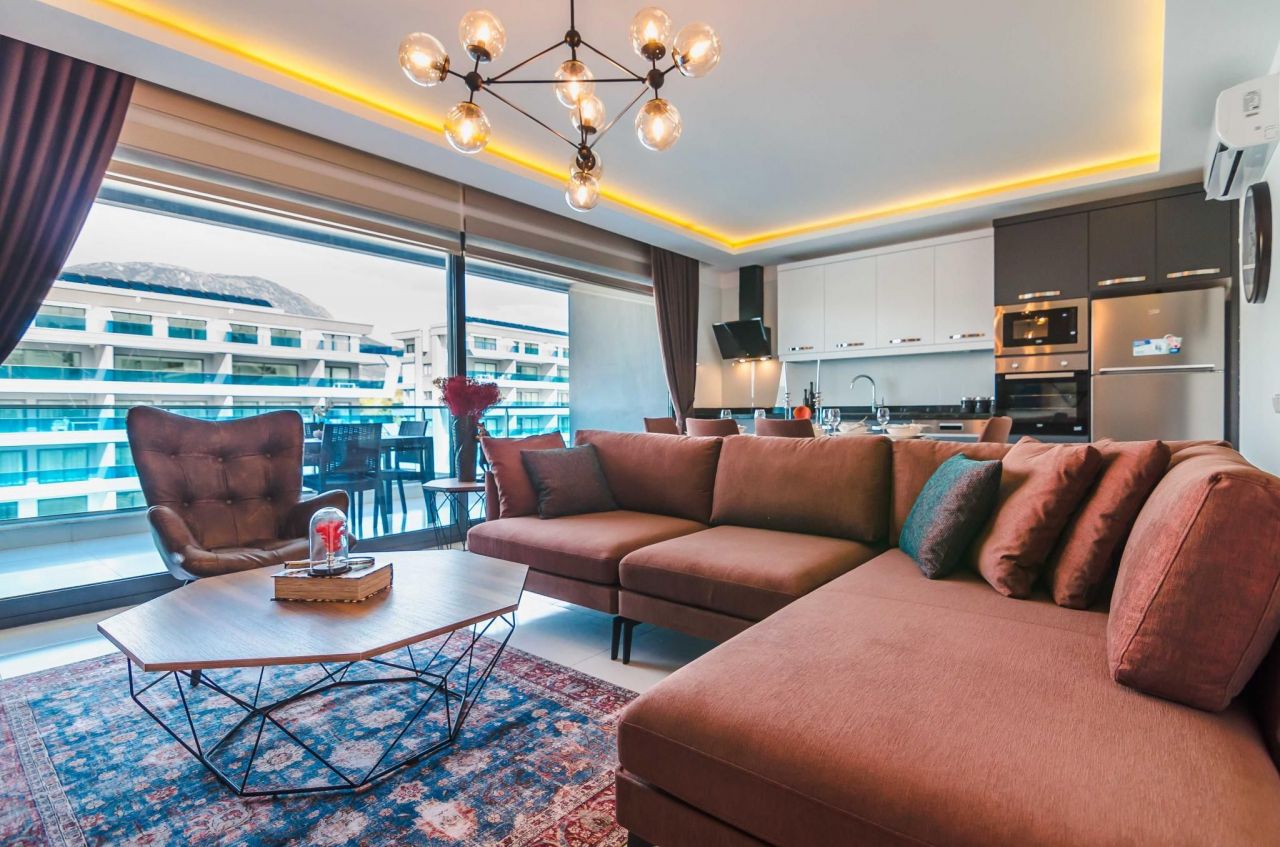 Апартаменты в Анталии, Турция, 115 м² - фото 1