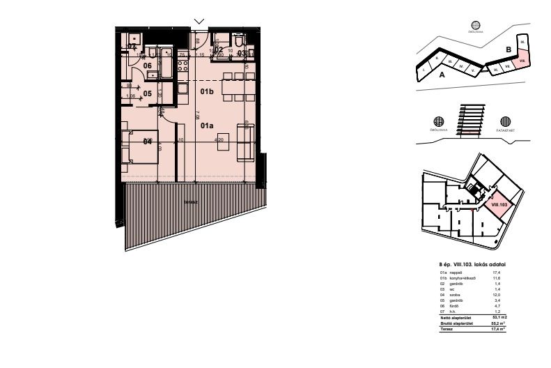 Квартира в Будапеште, Венгрия, 55 м² - фото 10