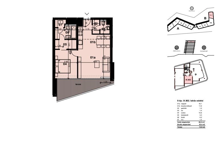 Квартира в Будапеште, Венгрия, 56 м² - фото 8