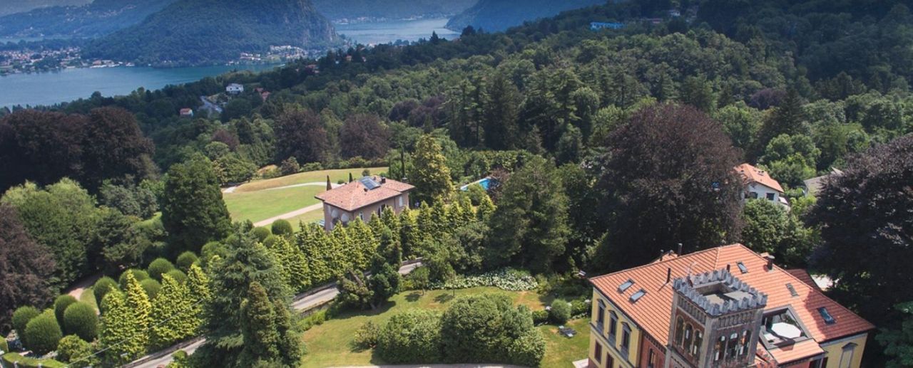 Вилла на озере Лугано, Италия, 1 400 м² - фото 2