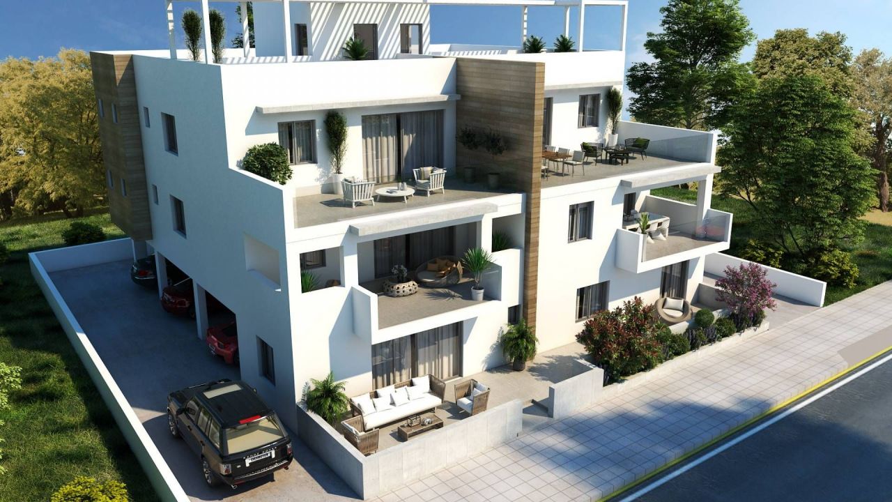 Апартаменты в Паралимни, Кипр, 76 м2 - фото 1
