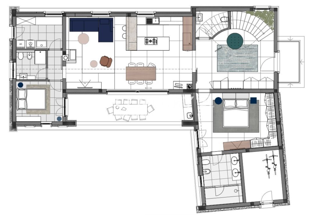 Вилла в Вишняне, Хорватия, 198 м² - фото 12