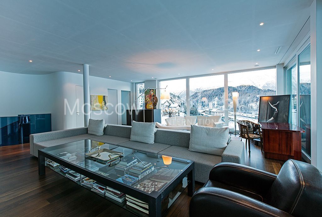 Апартаменты в Санкт-Морице, Швейцария, 450 м2 - фото 1