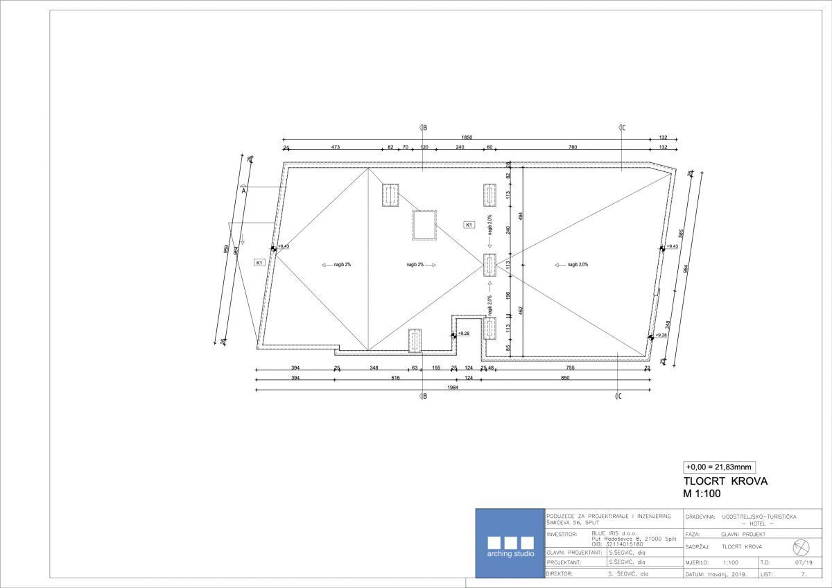 Отель, гостиница в Сплите, Хорватия, 670 м² - фото 15