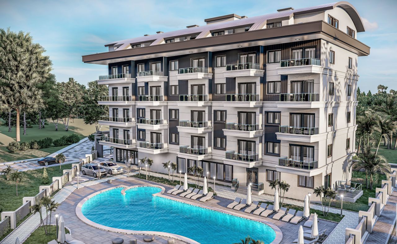 Квартира в Алании, Турция, 45 м² - фото 1
