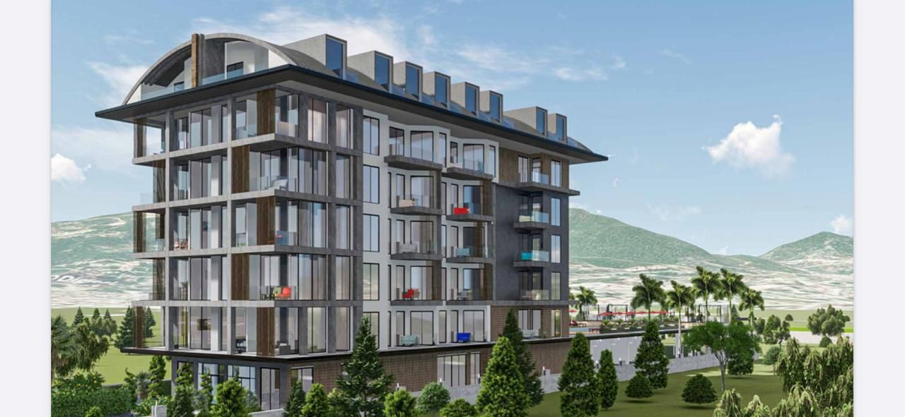 Апартаменты в Алании, Турция, 47.5 м² - фото 2