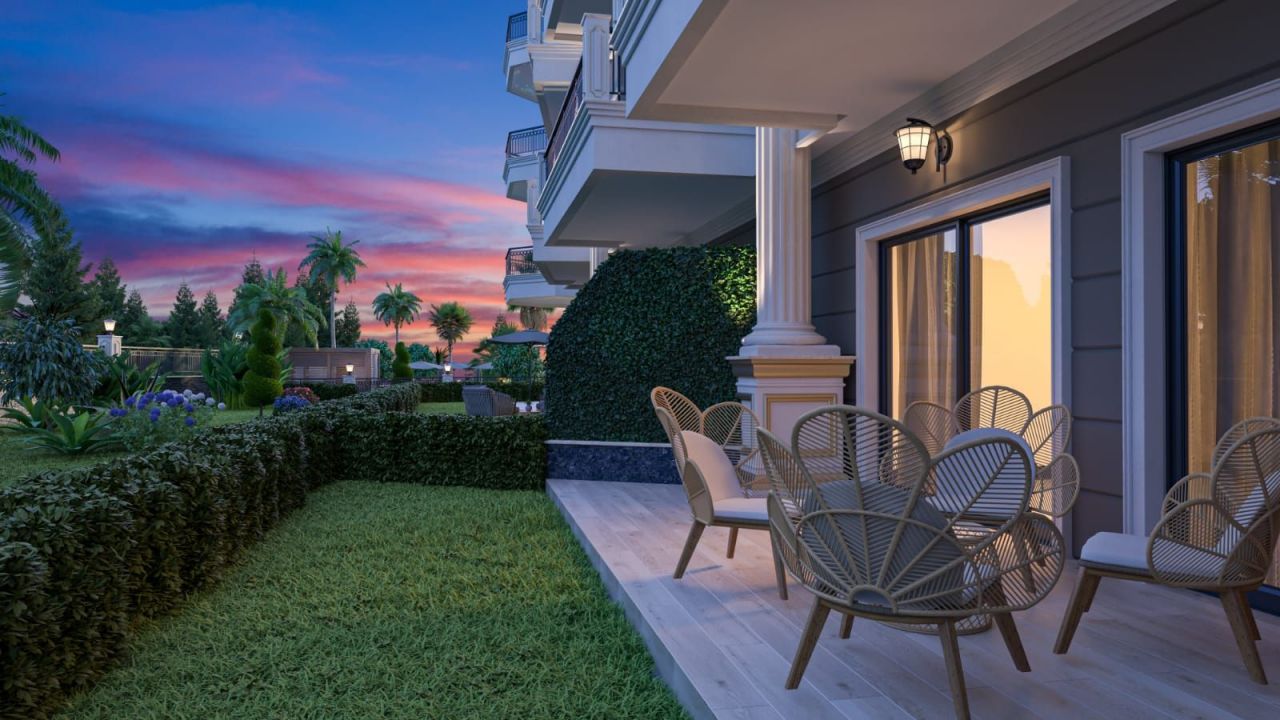 Квартира в Алании, Турция, 68 м² - фото 9