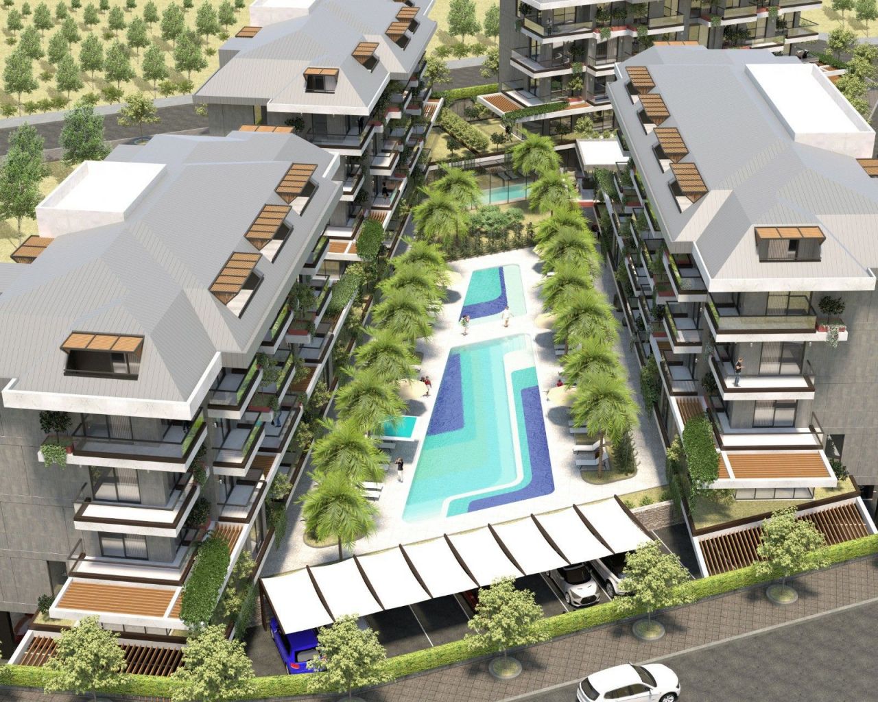 Квартира в Алании, Турция, 50 м² - фото 1