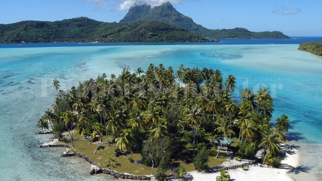 Остров на Бора-Бора, Французская Полинезия, 1 Га - фото 1