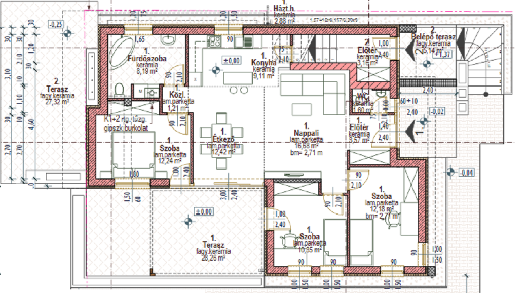Квартира в Будаёрше, Венгрия, 104 м² - фото 7