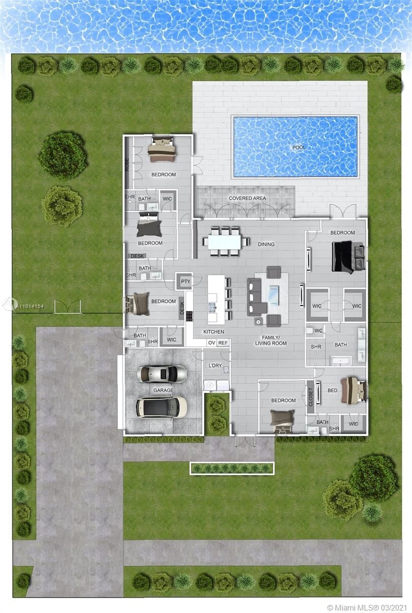 Вилла в Майами, США, 500 м² - фото 4