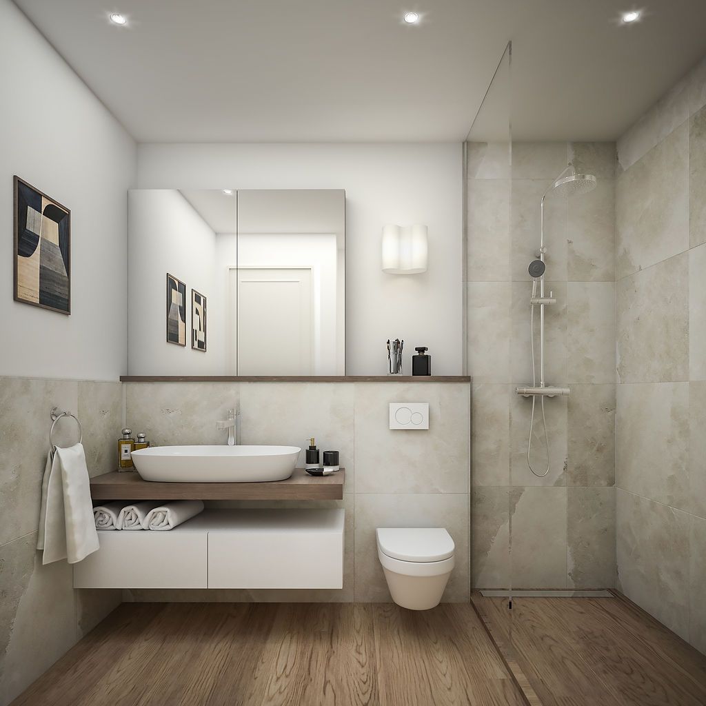 Студия на полуострове Луштица, Черногория, 38.6 м² - фото 10