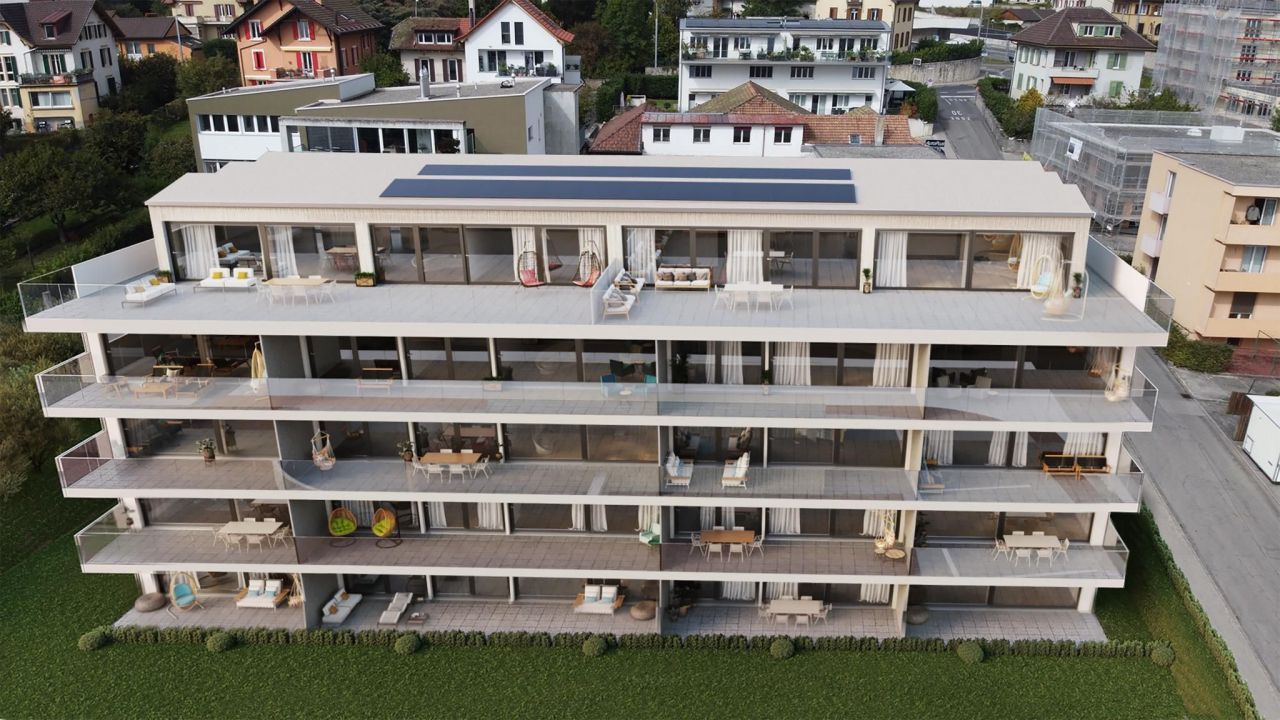 Квартира Corcelles-Cormondrèche, Швейцария, 97 м2 - фото 1