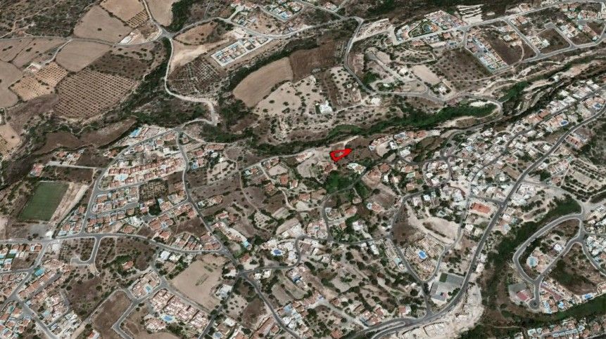 Земля в Пафосе, Кипр, 669 м2 - фото 1