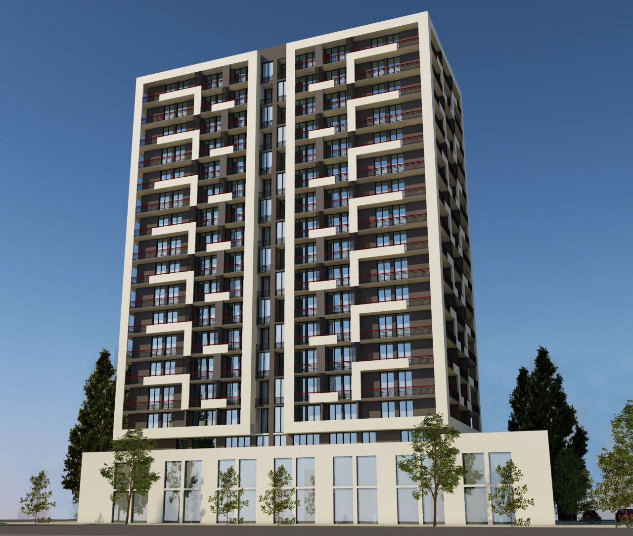 Квартира в Батуми, Грузия, 74.92 м² - фото 1