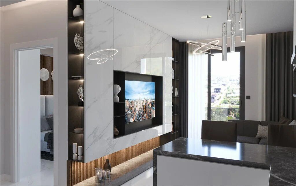 Квартира в Газипаше, Турция, 49 м² - фото 2