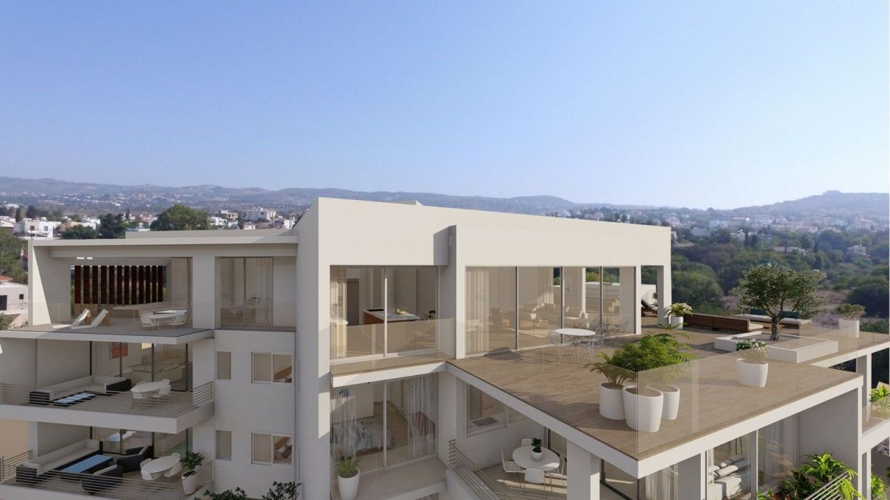 Апартаменты в Пафосе, Кипр, 133 м2 - фото 1