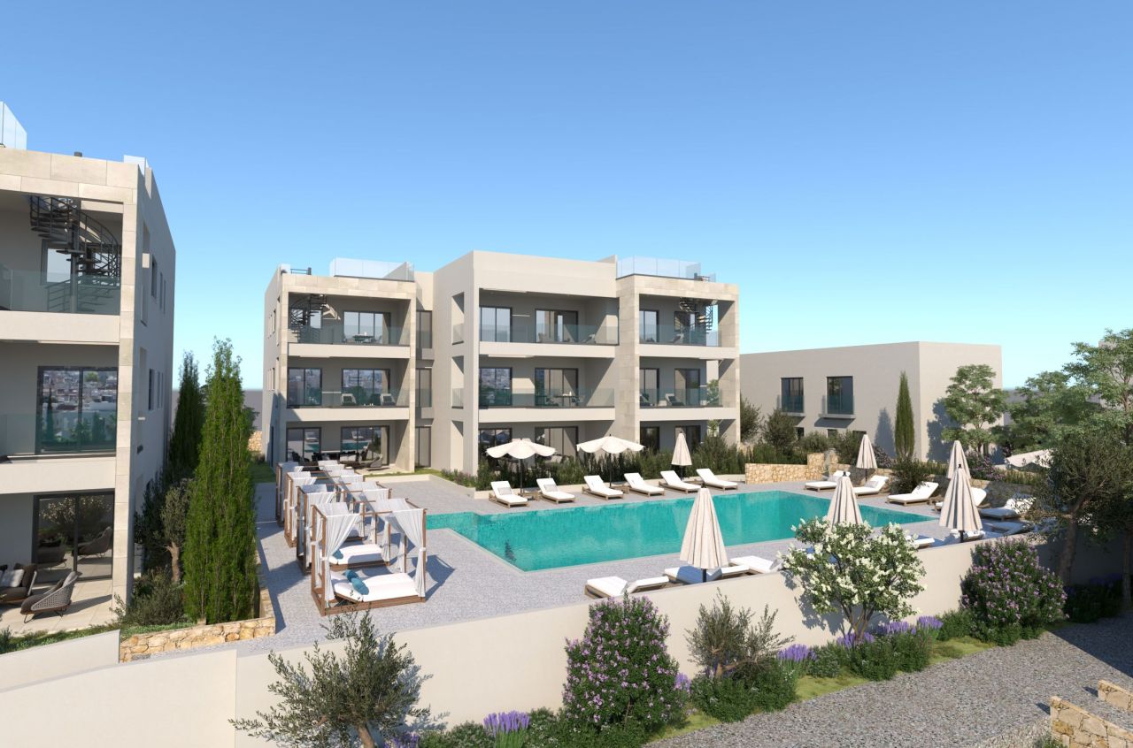 Апартаменты в Протарасе, Кипр, 90 м2 - фото 1