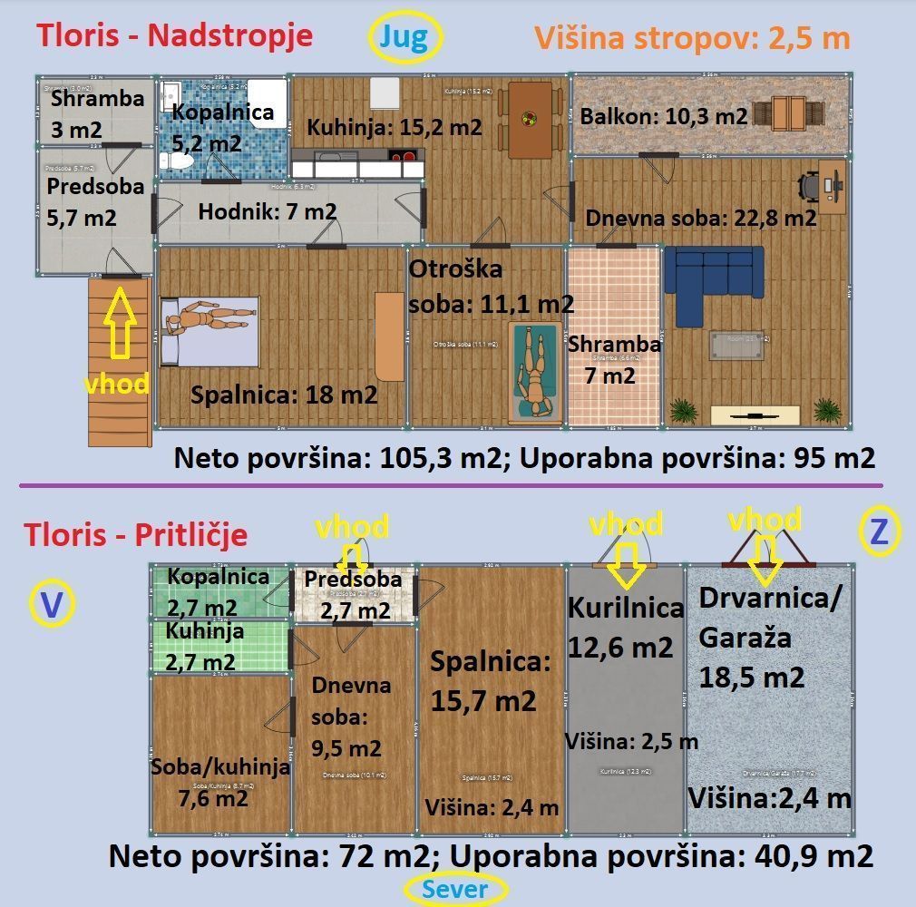 Дом в Подчетртеке, Словения, 177.3 м² - фото 4
