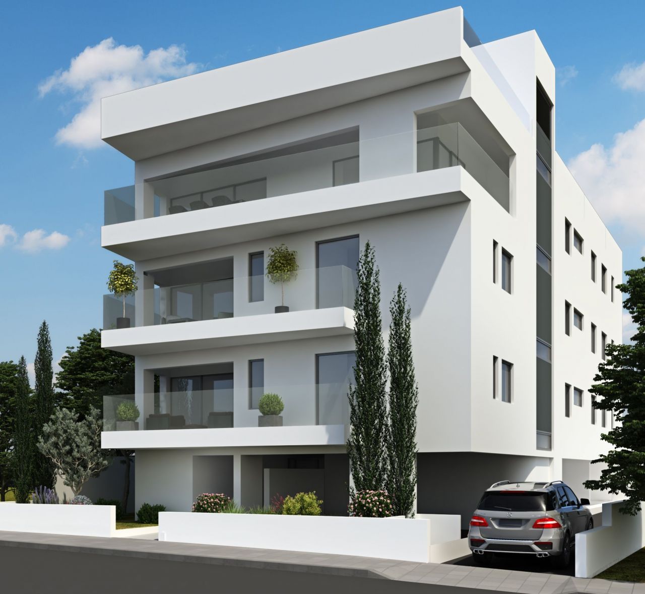 Апартаменты в Никосии, Кипр, 35 м2 - фото 1