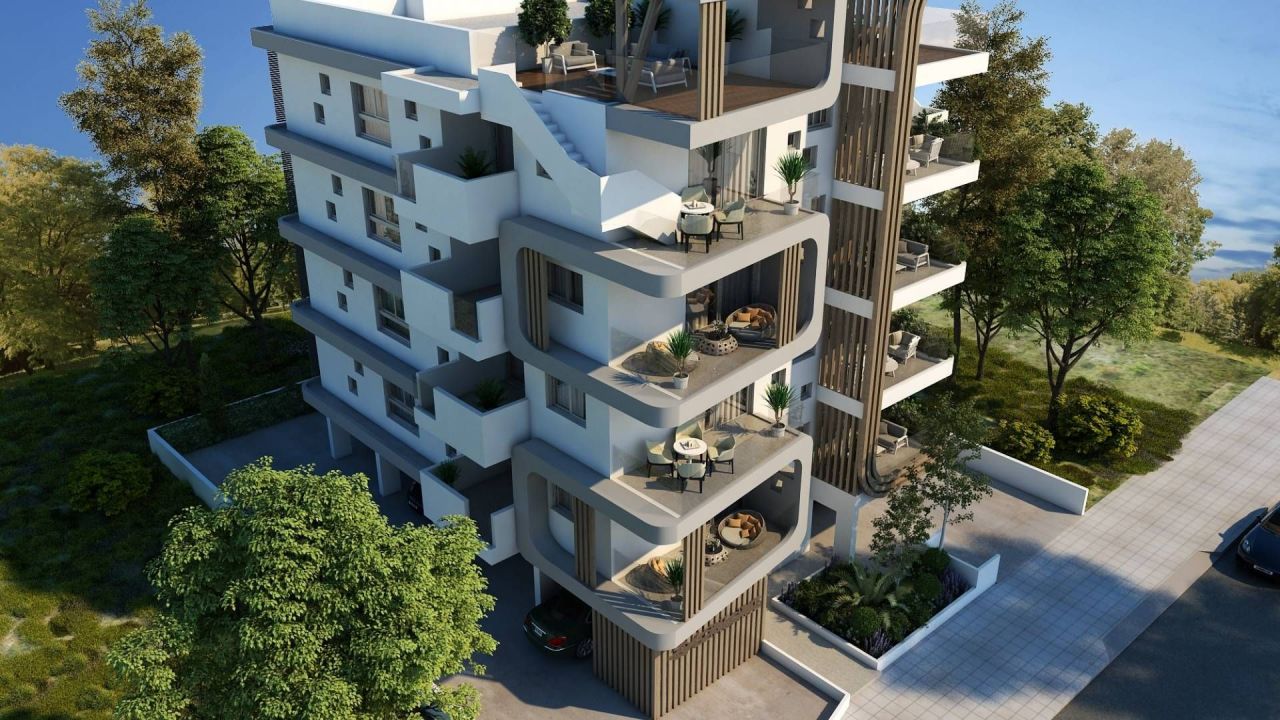 Апартаменты в Ларнаке, Кипр, 76 м2 - фото 1