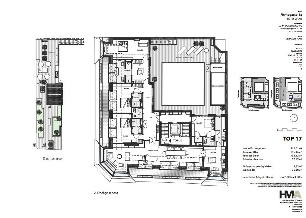 Апартаменты в Вене, Австрия, 367.51 м² - фото 11