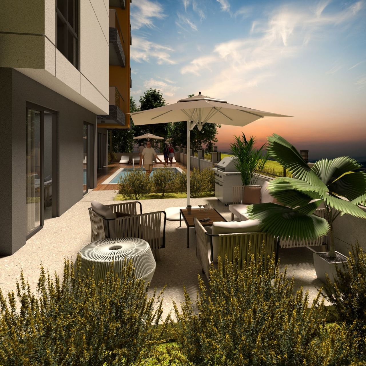 Квартира в Алании, Турция, 65 м² - фото 12