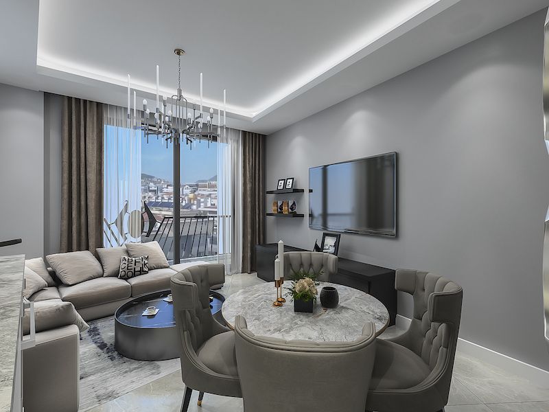 Квартира в Алании, Турция, 47 м² - фото 17