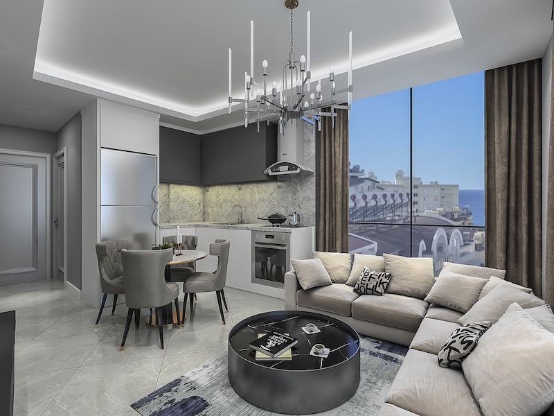 Квартира в Алании, Турция, 47 м² - фото 18