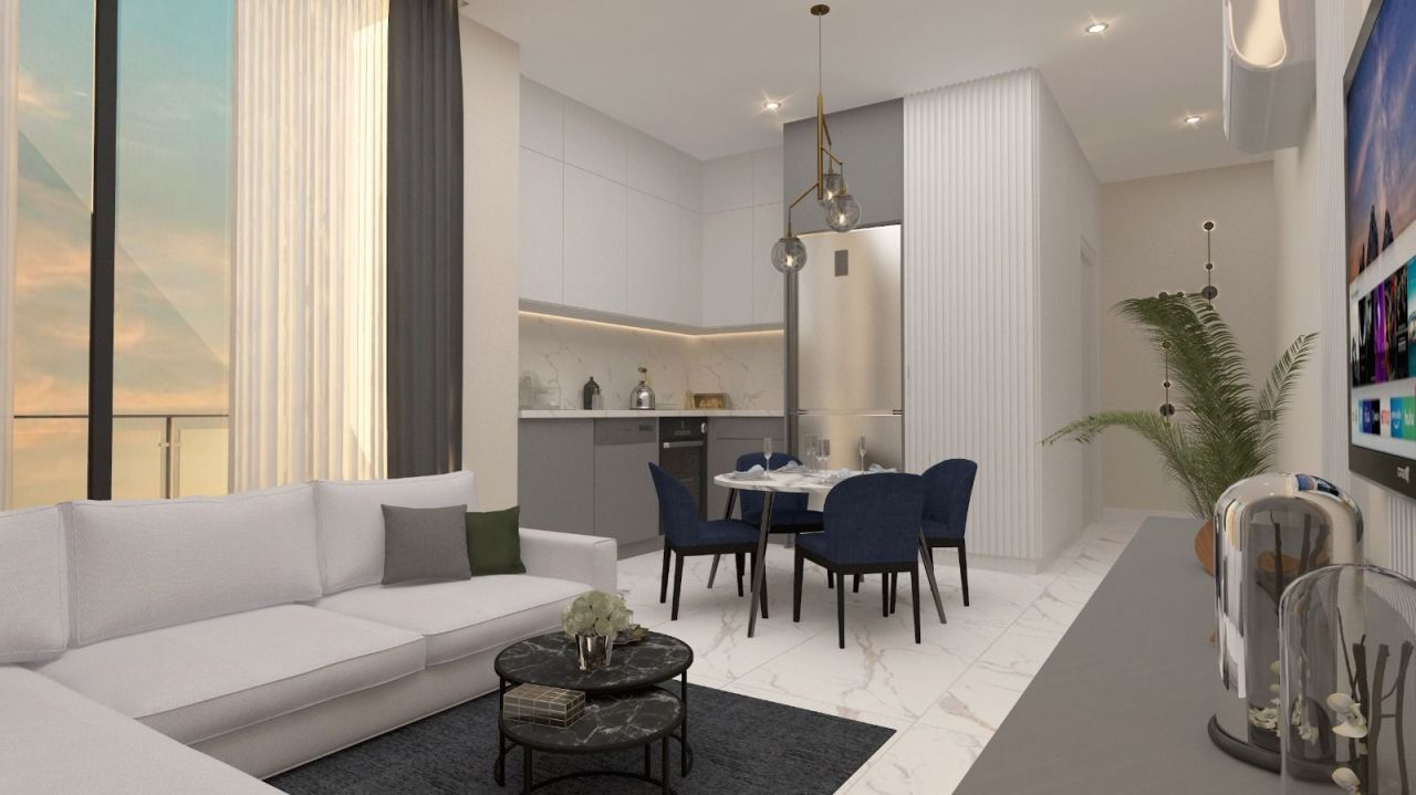 Квартира в Алании, Турция, 48 м² - фото 4