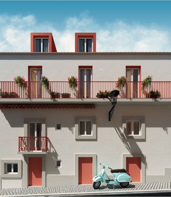 Студия в Лиссабоне, Португалия, 59 м² - фото 8