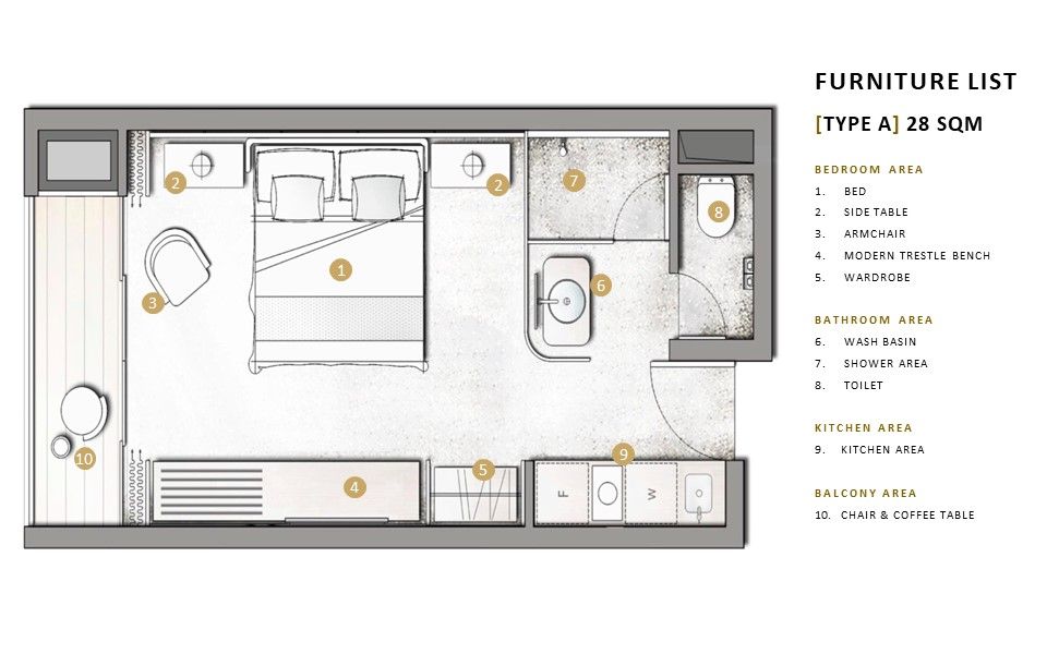 Апартаменты на острове Пхукет, Таиланд, 37.57 м² - фото 16