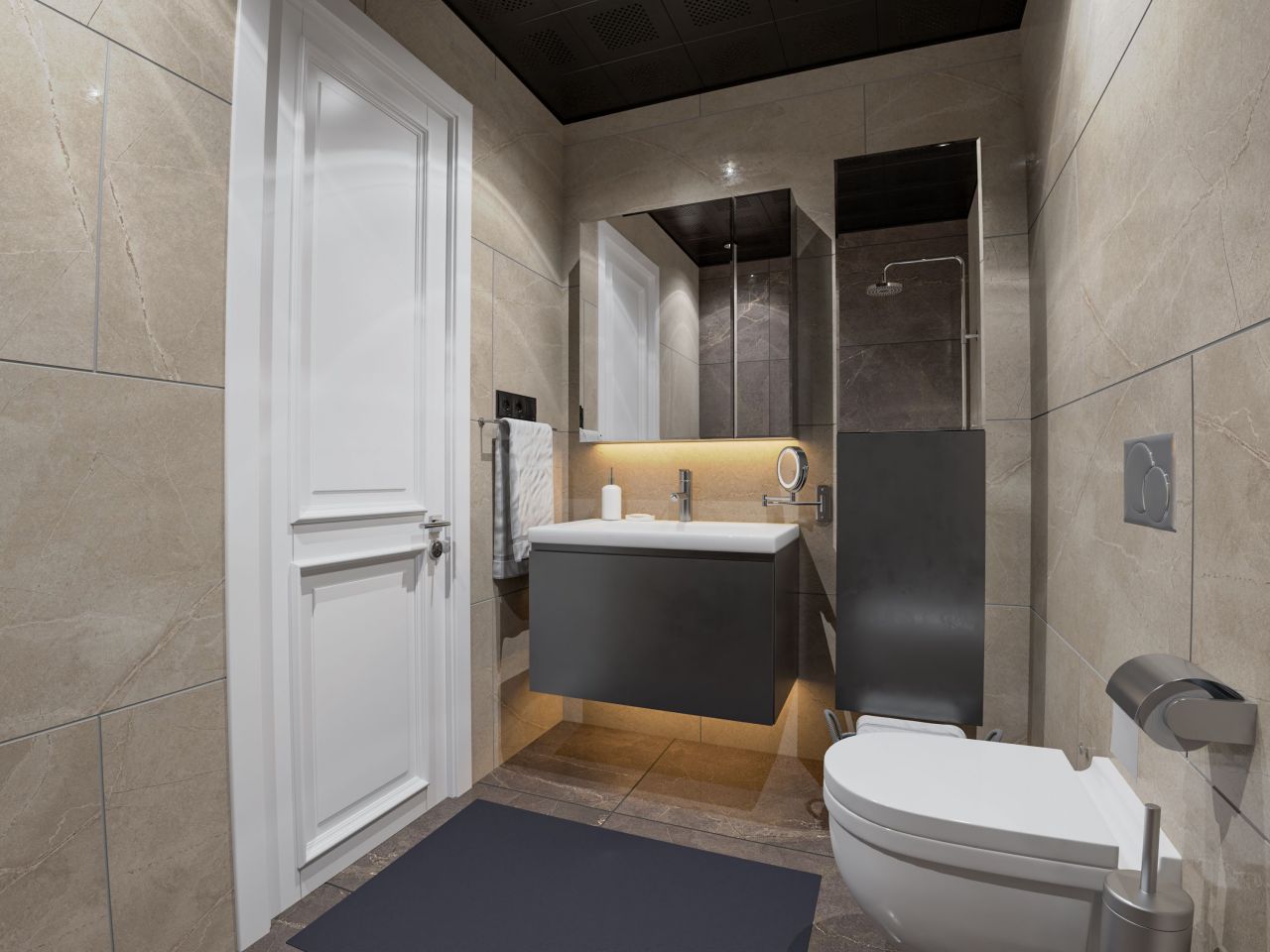 Квартира в Алании, Турция, 65 м² - фото 9