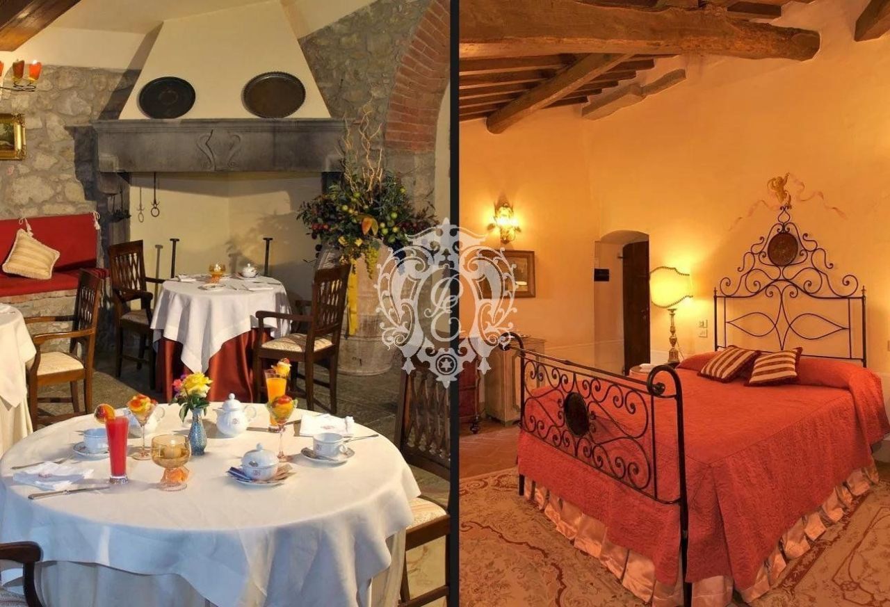 Отель, гостиница в Кортоне, Италия, 865 м² - фото 8