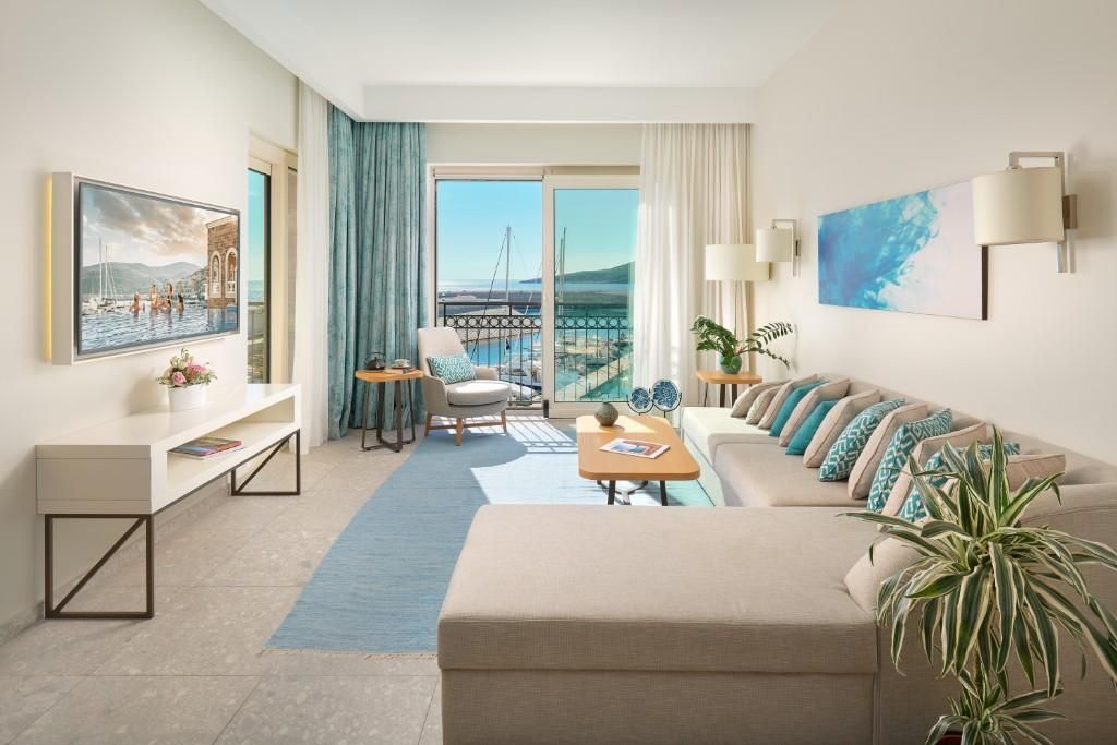 Студия на полуострове Луштица, Черногория, 48.47 м² - фото 6