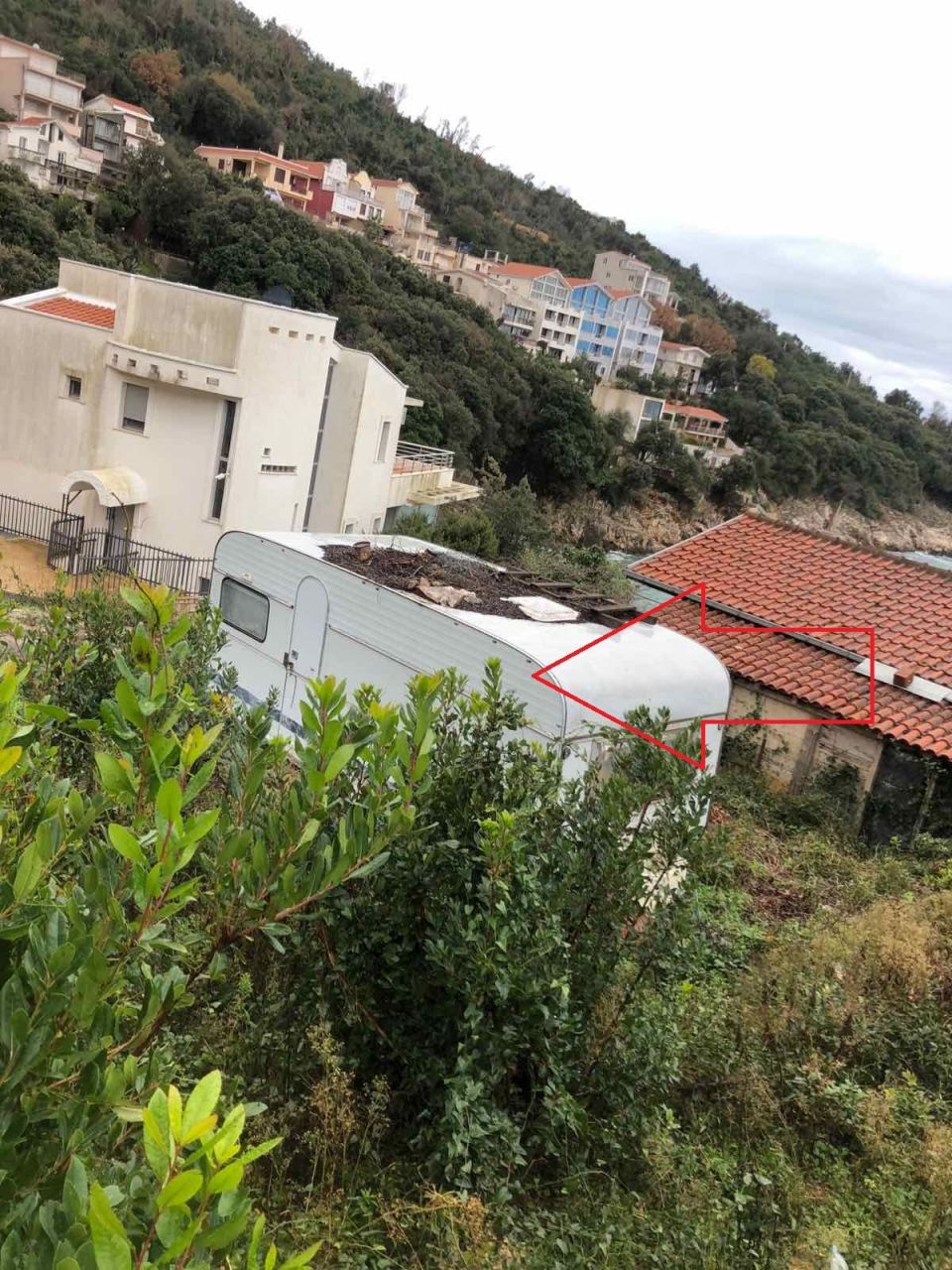 Земля в Кунье, Черногория, 453 м² - фото 3