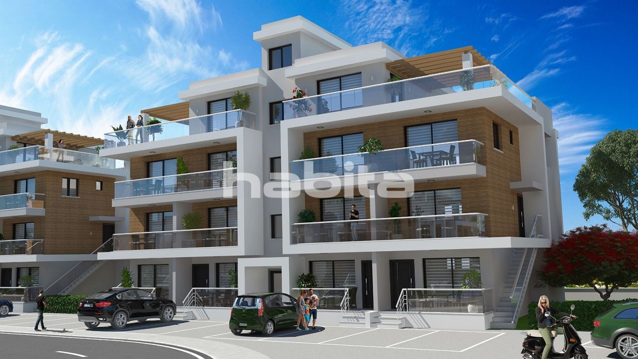 Апартаменты в Искеле, Кипр, 55 м2 - фото 1