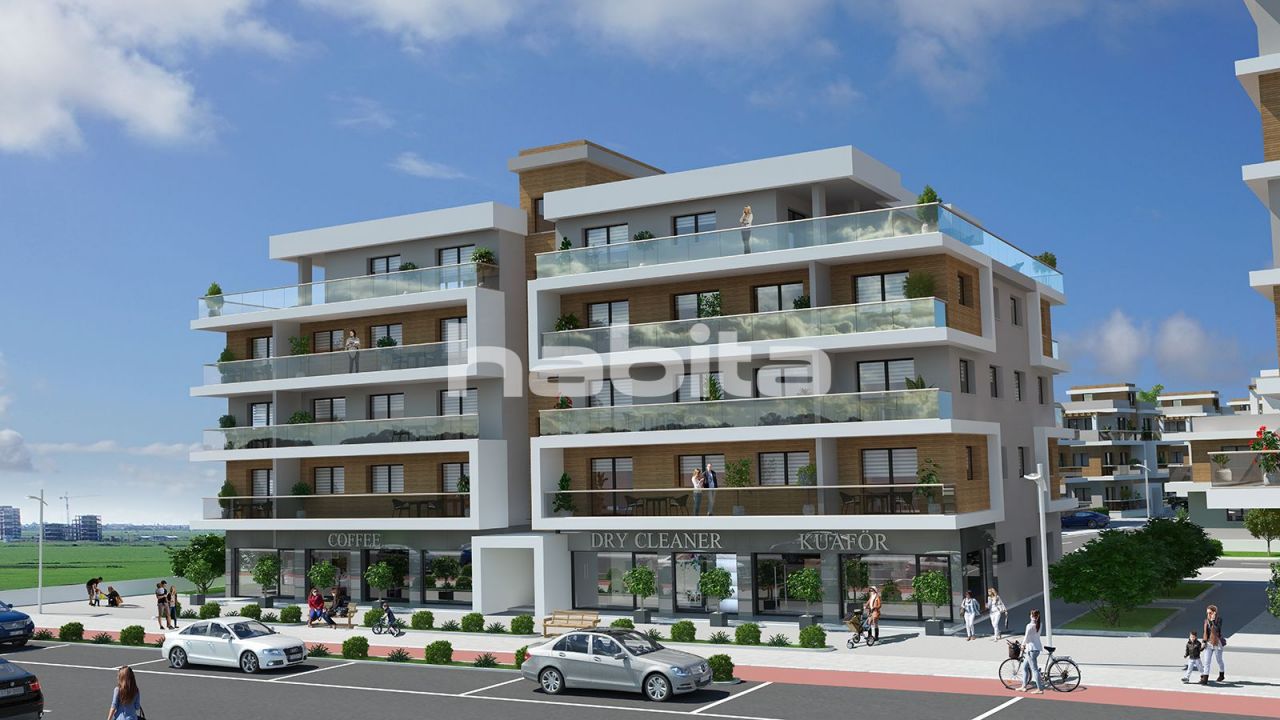 Апартаменты в Искеле, Кипр, 74 м2 - фото 1