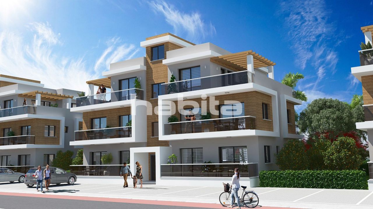 Апартаменты в Искеле, Кипр, 77 м2 - фото 1