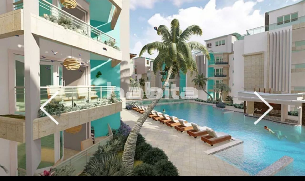 Апартаменты в Пунта-Кана, Доминиканская Республика, 125.81 м2 - фото 1