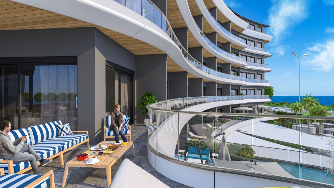 Квартира в Алании, Турция, 69 м² - фото 10