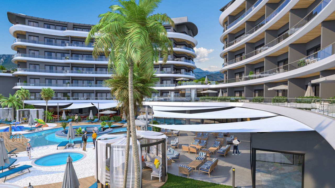 Квартира в Алании, Турция, 69 м² - фото 9