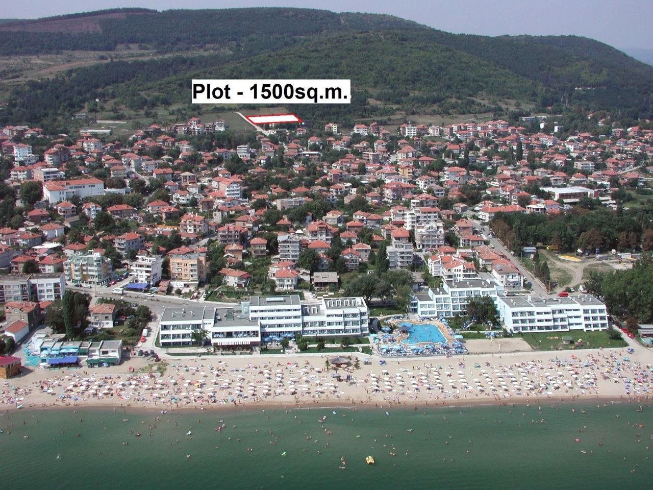 Земля в Обзоре, Болгария, 1 500 м² - фото 2