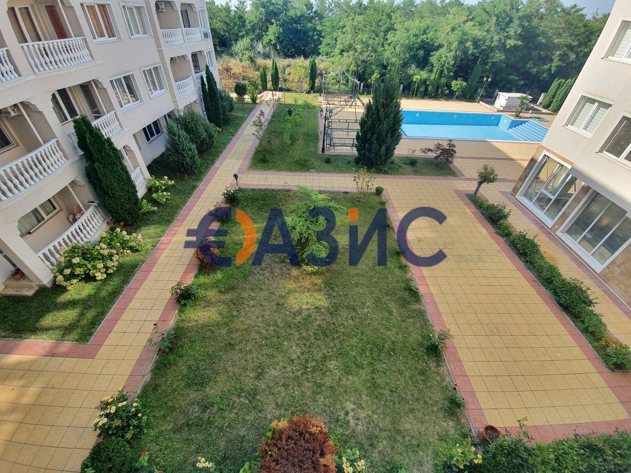 Апартаменты в Несебре, Болгария, 54 м² - фото 1