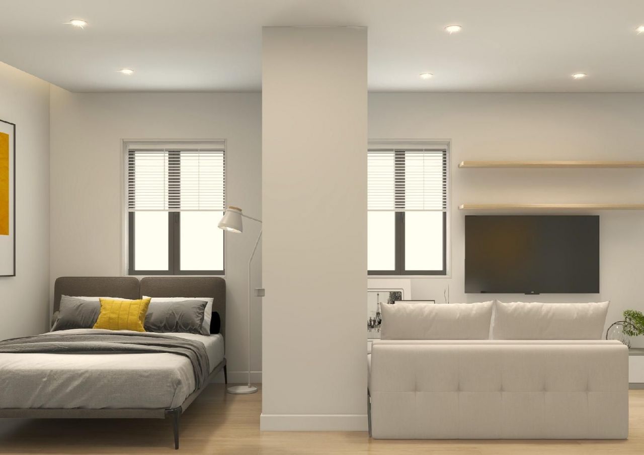 Студия в Лиссабоне, Португалия, 32 м² - фото 5