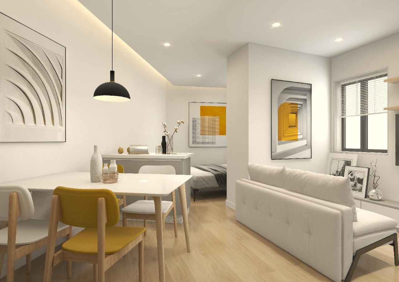 Студия в Лиссабоне, Португалия, 32 м² - фото 8