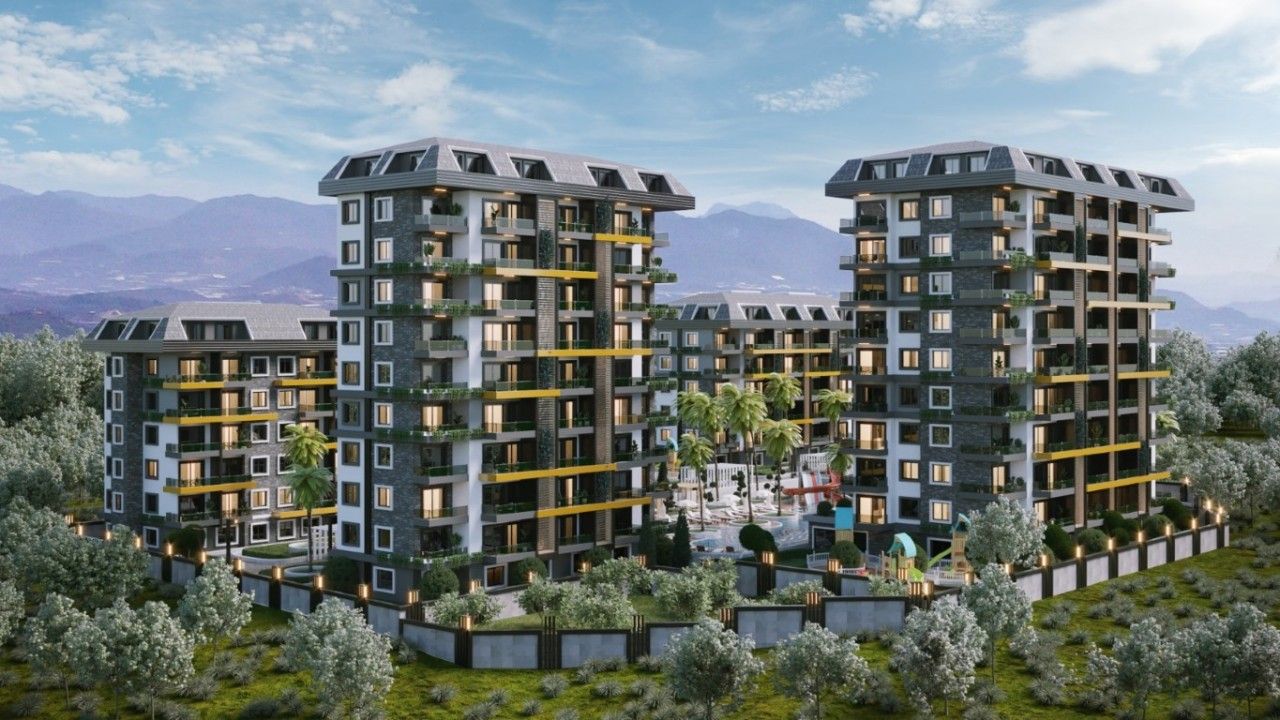 Квартира в Авсалларе, Турция, 53 м² - фото 1