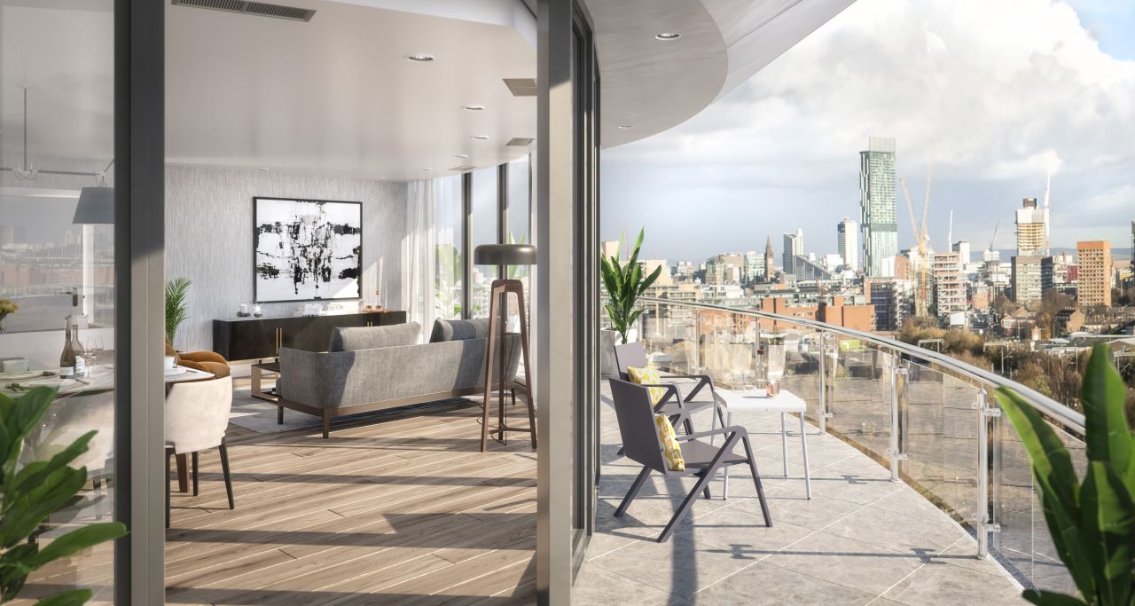 Квартира в Манчестере, Великобритания, 75 м² - фото 3