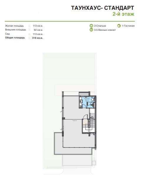Таунхаус на острове Пхукет, Таиланд, 240 м² - фото 11