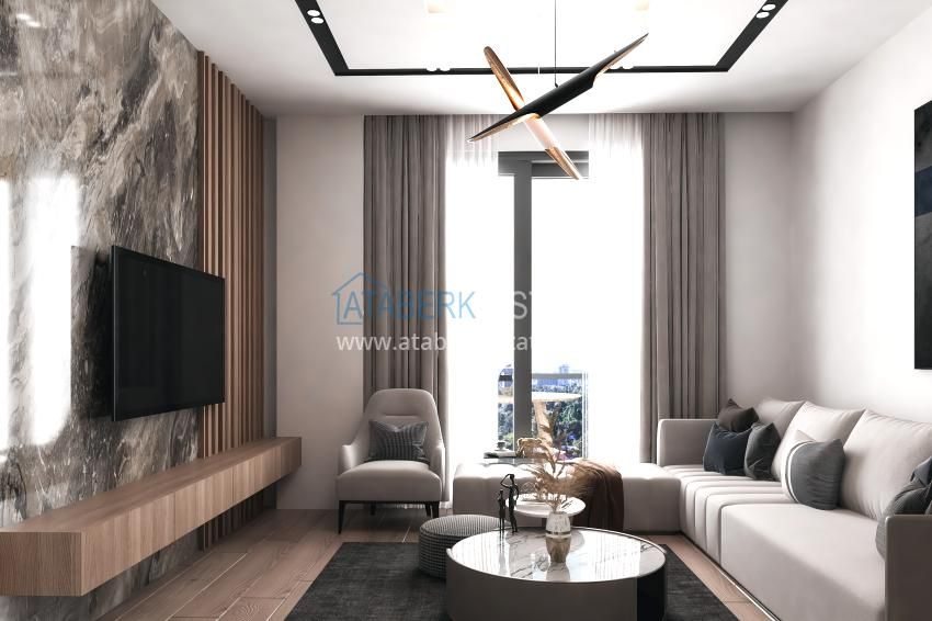 Квартира в Анталии, Турция, 60 м² - фото 9